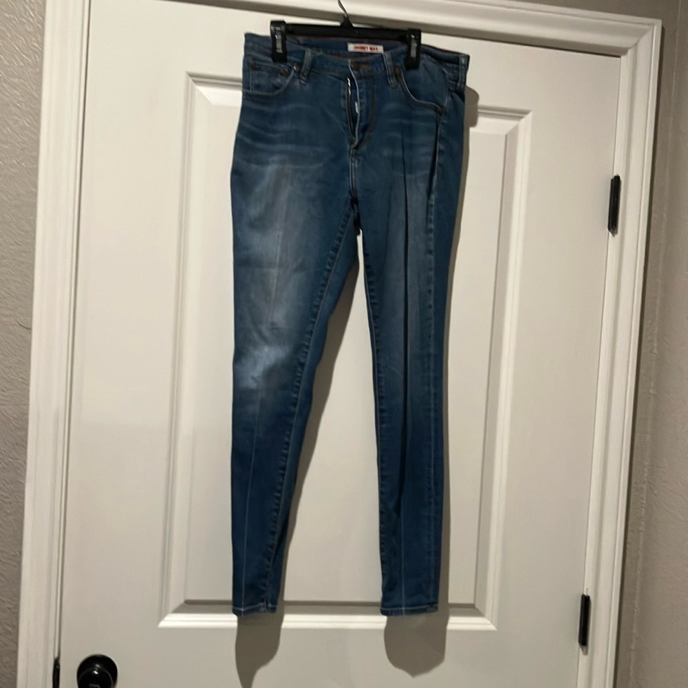 Johnny Was Women's Skinny Blue Jeans-Size 27-GUC